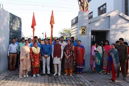 Bhartiya Vidya Mandir Kitchlu Nagar celebrated 2075th Vikrami Samvat with full fervor.